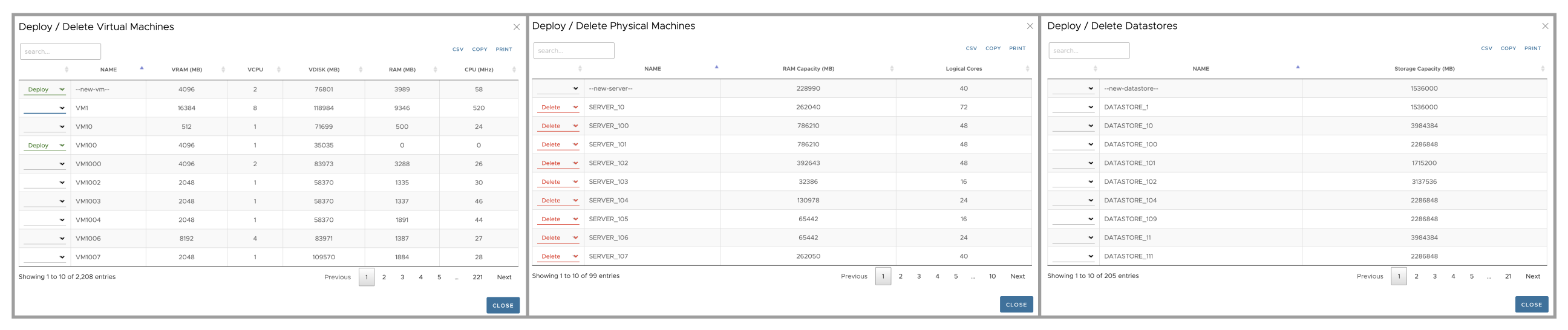 Default Graphs