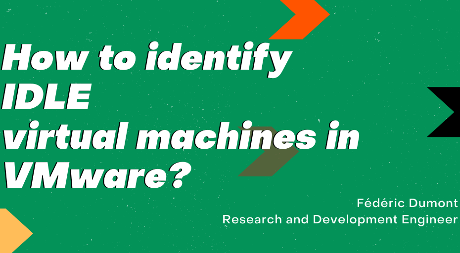 How to idenfity VM idle